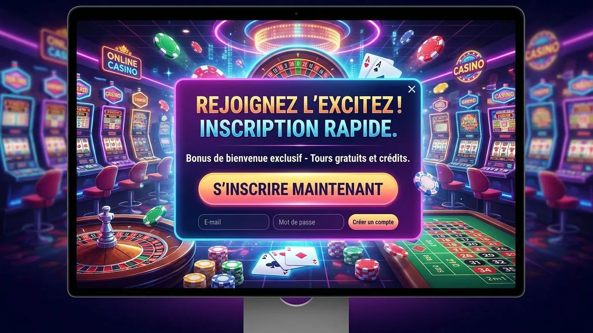 Inscription avec bonus